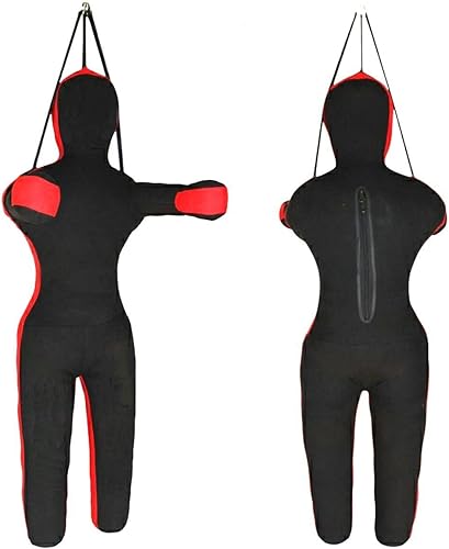 Bestzo MMA Artes marciales Brasileñas Grappling Posición de pie Maniquí Negro Sin Relleno