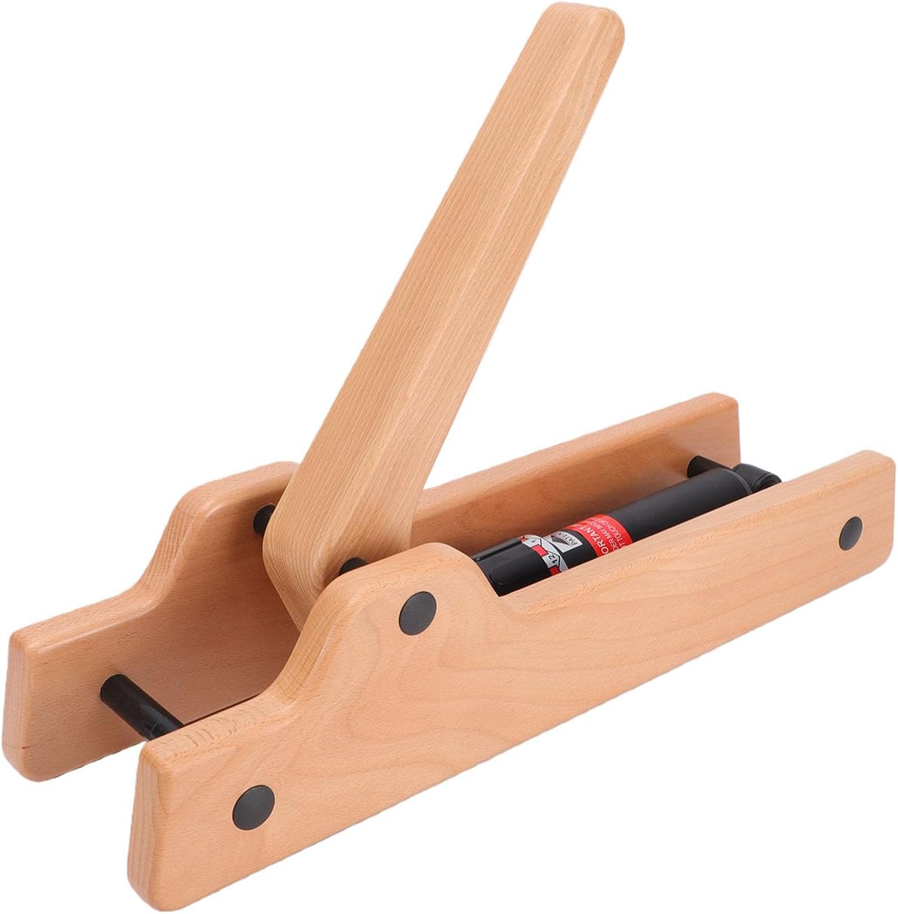 Arm Wrestling Training Equipment 12 Adjustable Resistance Levels Forearm Strengthener Innovative Hydraulic Mechanical Resistance System Arm Strength Trainer with Beech Wood