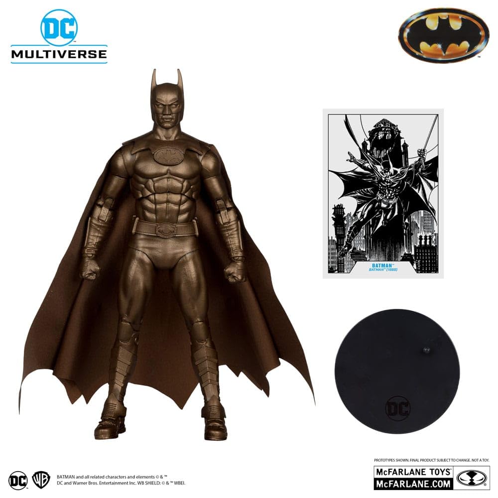 Action Figure DC Multiverse Batman (1989) Platinum Edition | 18 Cm | McFarlane | Con Accessori E Base