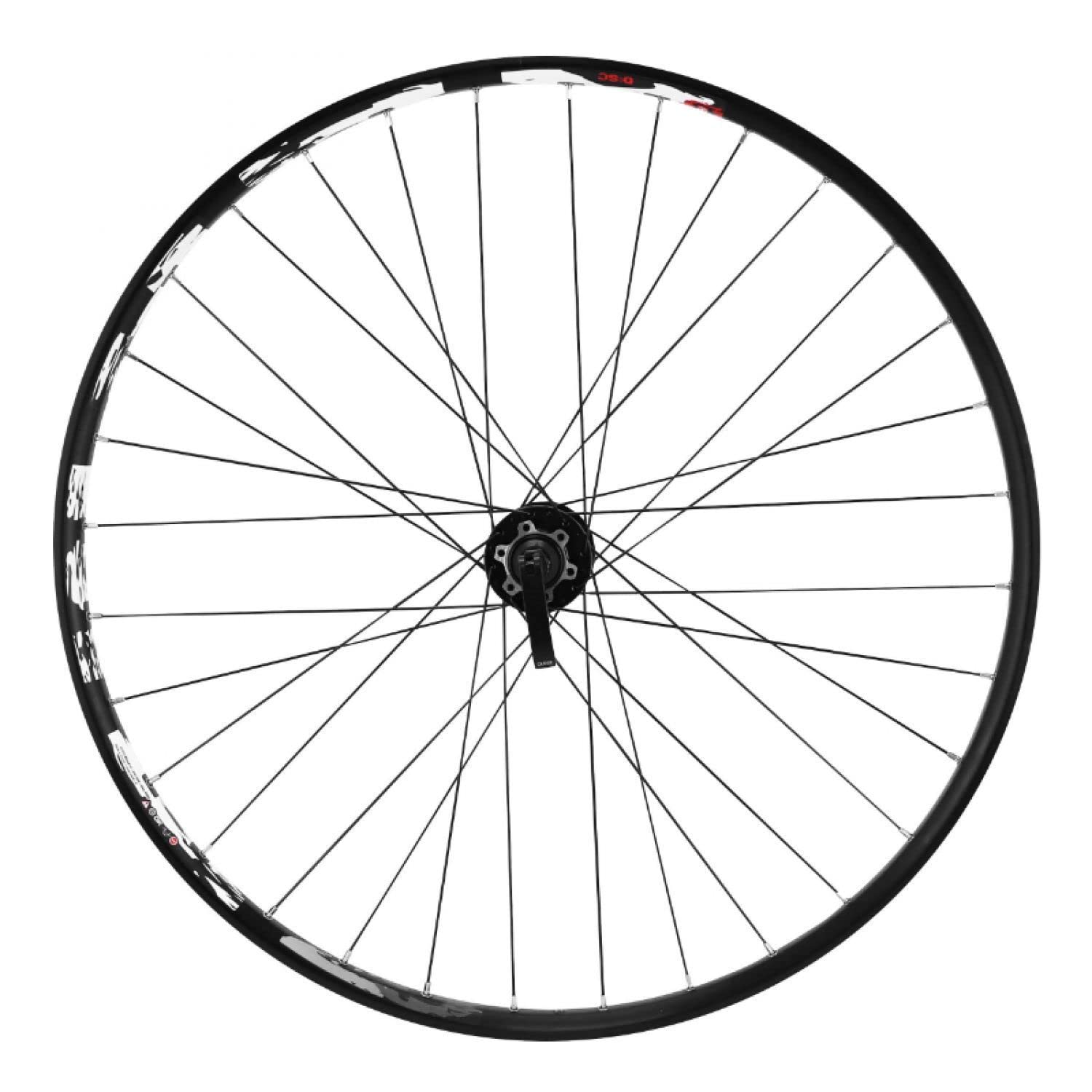 RUEDA MTB 29" KARMA DISC DELANTERO NEGRO DOBLE PARED MOYEU 6AGUAS - 21mm INTER y 27mm EXTER