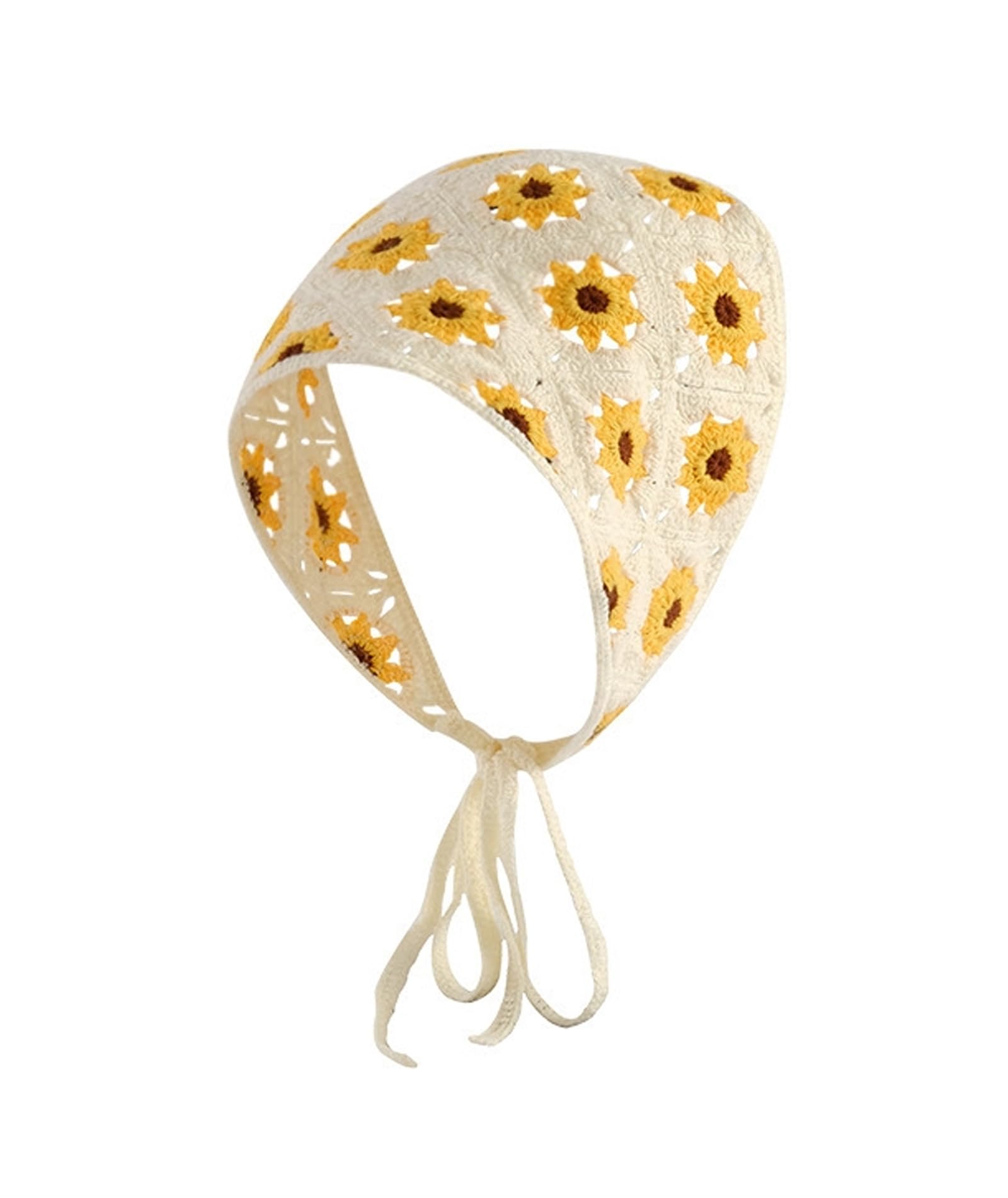 gzrc-yddk 1 Pcs Bandanas for Women, Handmade Crochet Headband For Women, Crochet Hair Accessories, Fashionable Triangle Hair Accessory, Suitable for use in Theme Party, Travel, Photo Shoot Scenarios-picture-39