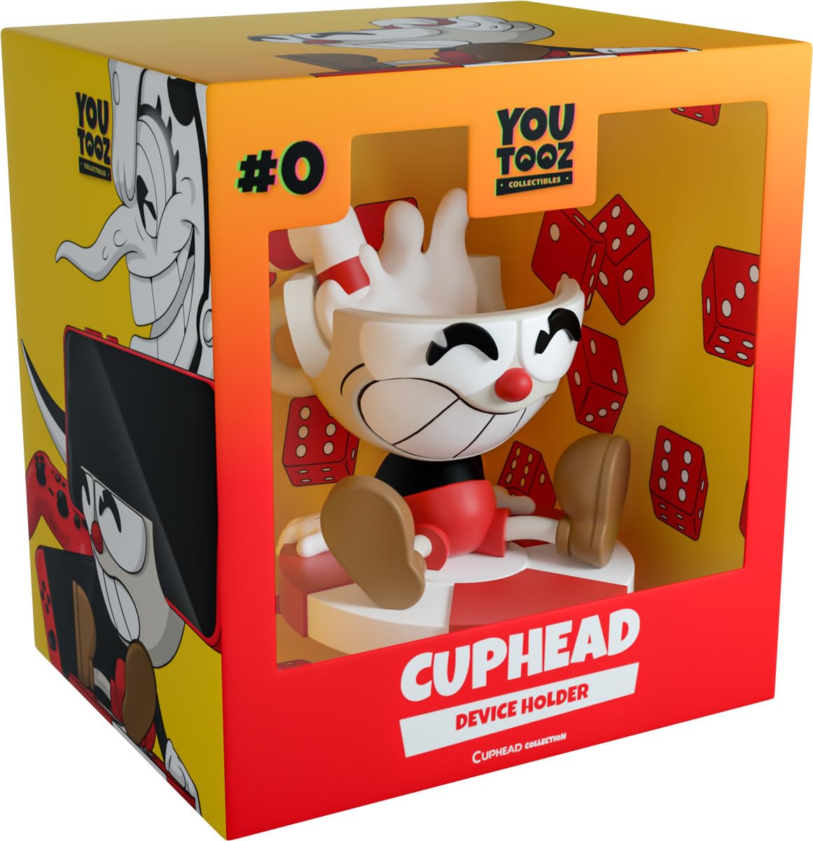 Amazon.com: Youtooz - Cuphead Device Holder - Vinyl Gaming