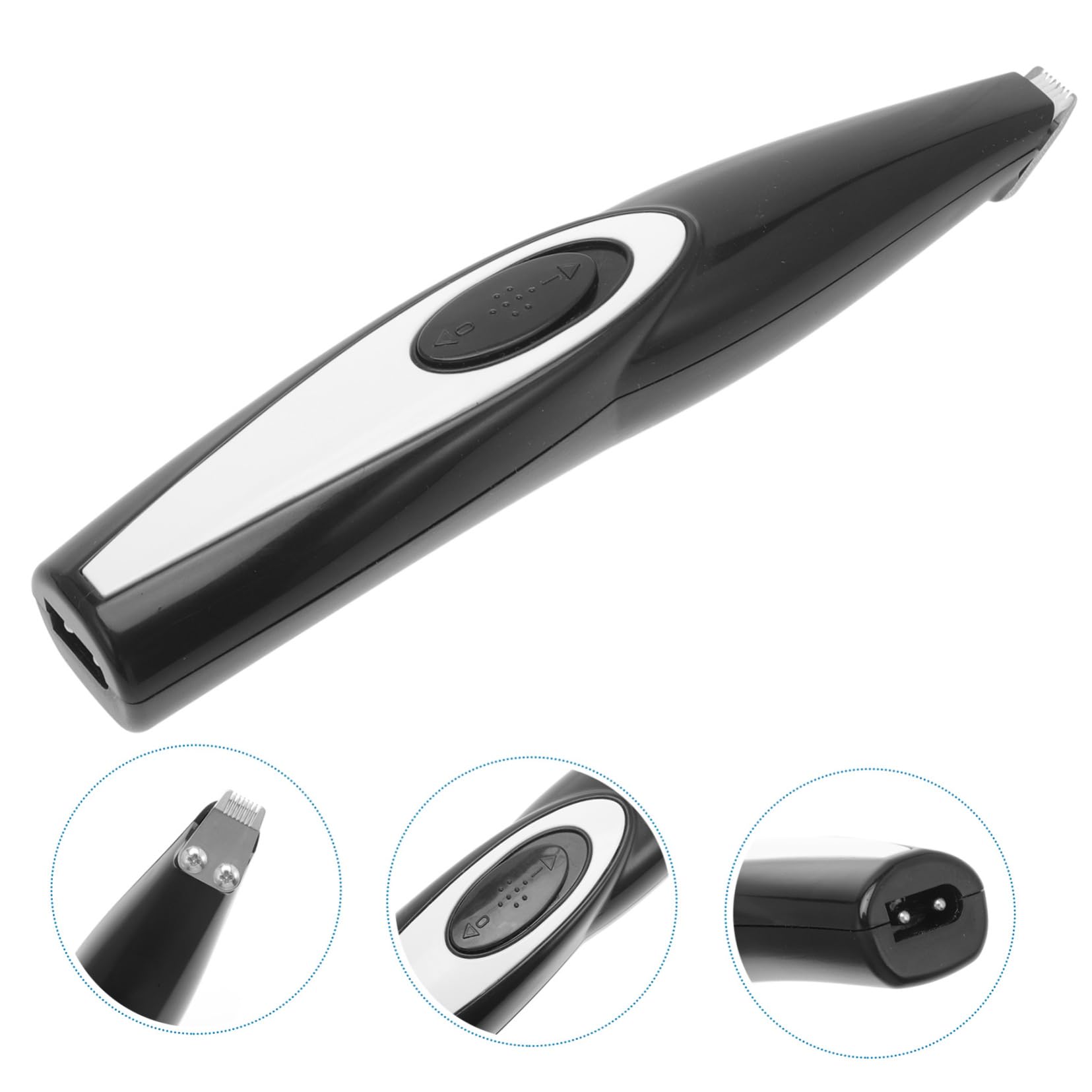 POPETPOP 5 Piezas cortadora eléctrica USB cortapelos para mascotas kit de aseo para mascotas tijeras de peluqueria canina cortapelos para perros cortadora de as para gatos