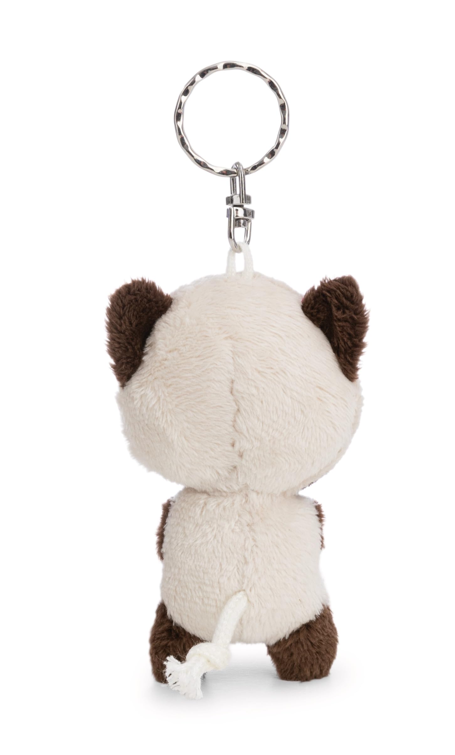 GLUBSCHIS 63020 - Llavero Gato siamés Selma de 9 cm, Beige, Fiel acompañante de Peluche para Mochila o Bolso, Llavero para Grandes y pequeños — view 3
