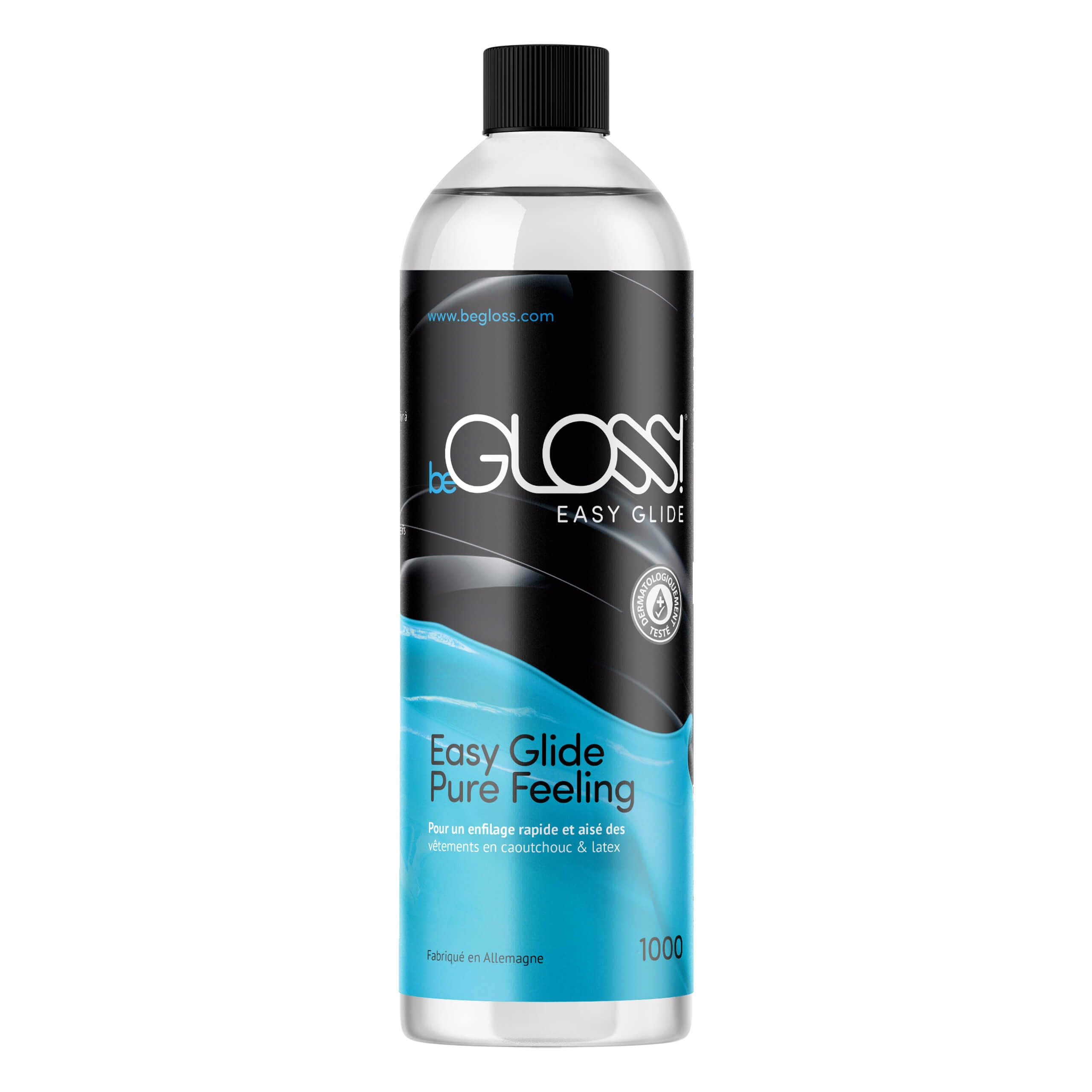 Latex Care Kit 1000 - Perfect SHINE-Latex Polish - Easy GLIDE-Latex Dressing AID Spécial WASH LATEX-Détergent spécial
