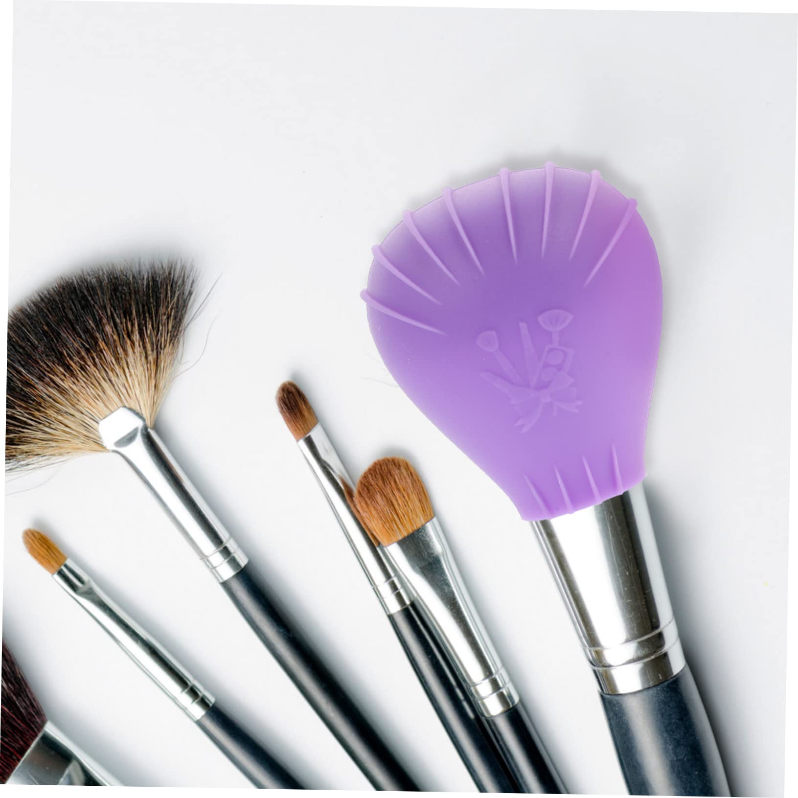 Housoutil 24pièces Housses De Réutilisables Pour Pinceaux De Maquillage Couvre-pinceaux Anti-poussière Et Étanches Pour Transport Rangement