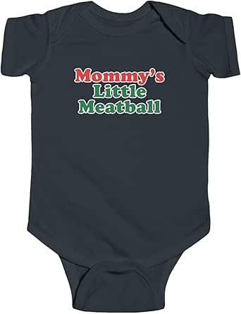 Amazon.com: Infant Onesie, Mommy's Little Meatball Baby Bodysuit