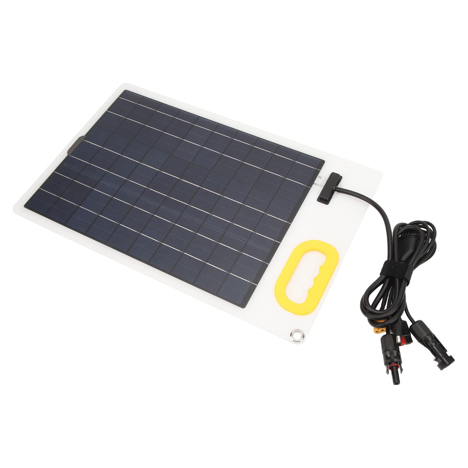 RV Solar Panel Kit, RV Battery Maintainer 100W Polysilicon Kit, für mit 30A MPPT Controller Dual USB Port Campers Controller, Port, Wasserdicht und Langlebig