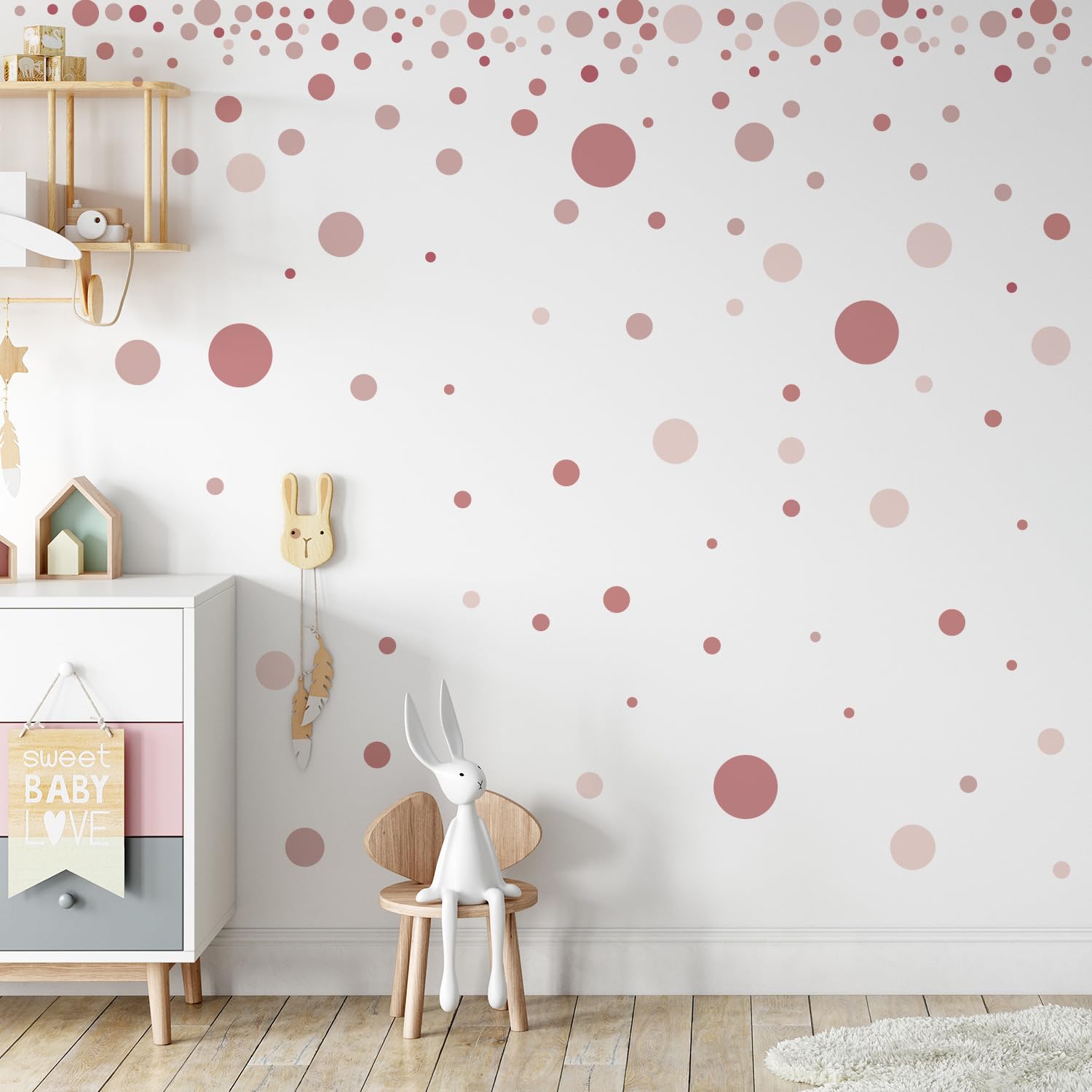 Unicorn muursticker cirkel | groot assortiment unicorn muursticker