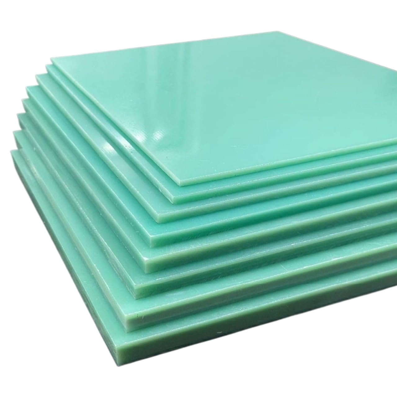 Epoxy Resin Board FR4 Board 300x300mm 2.5-8mm for Electrical Insulation DIY PCB Prototyping Repair(300 * 300 * 8mm)