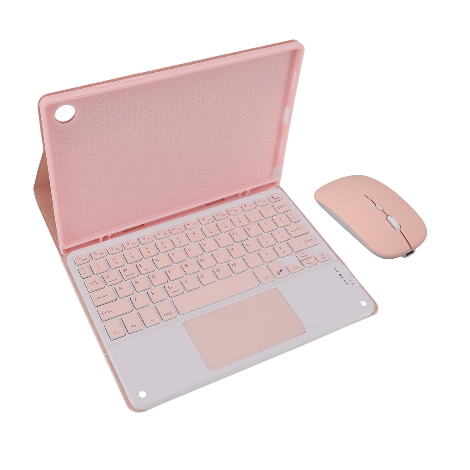 Focket Funda con Teclado para Tab A8 10.5 Pulgadas, Teclado inalámbrico Desmontable, Funda Protectora de TPU con Teclado y ratón para Tab A8 X200 X205 10.5 Tablet