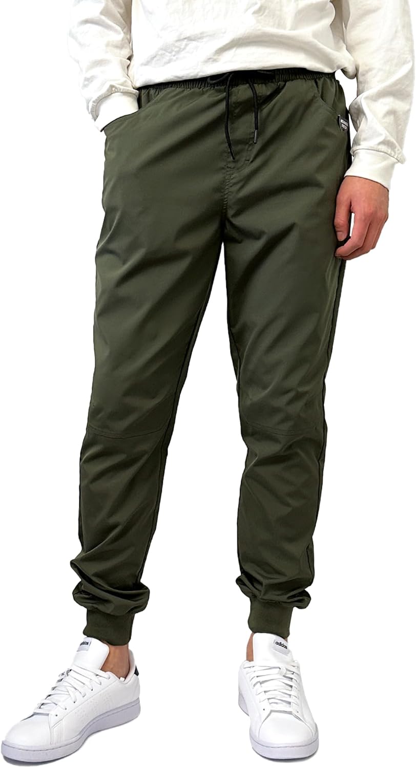 Southpole Mens Tech Woven Basic Jogger Pant for Men Lightweight Trackpant - Image 2