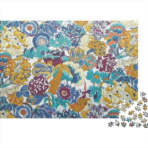 Puzzle 3D Adulte Floral déco pour sublimer votre salon avec un kit bois 1000pcs