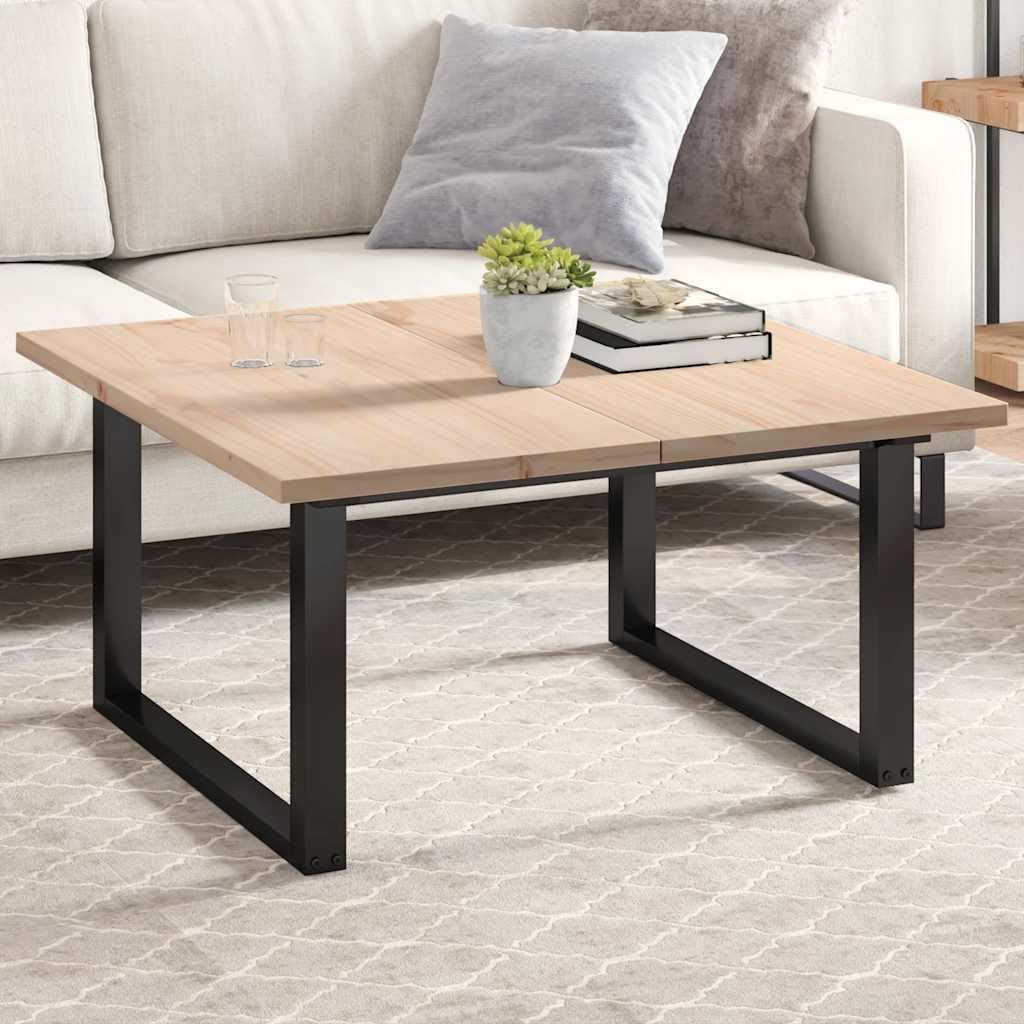vidaXL Tablero de Mesa Rectangular 2 uds Madera de Pino 90x45x2,5 cm