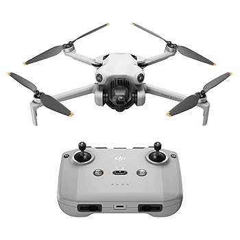 DJI Mini 4 Pro (DJI RC-N2), Folding Mini-Drone with 4K HDR Video Camera for Adults