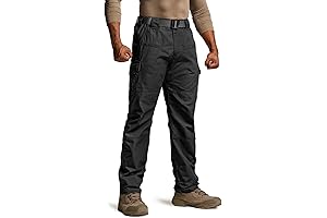 CQR M81 Woodland Pants: Tactical, Waterproof, EDC, Hiking, Outdoor Apparel