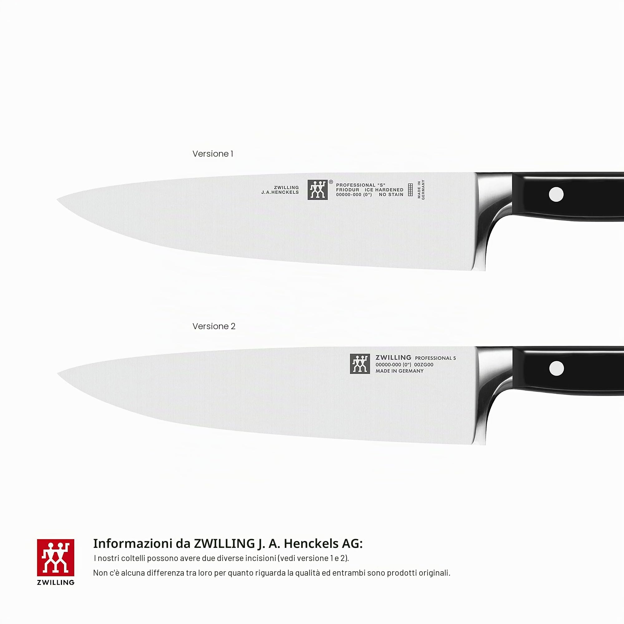 ZWILLING Coltello Spelucchino, Acciaio Inossidabile, 20 cm