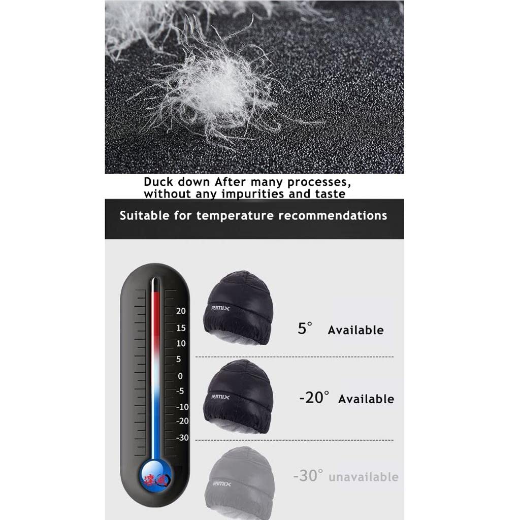 Gorro Térmico de Forro Impermeable Y Cortavientos para Exteriores, Ideal para Ciclismo, Nieve Y Esquí.