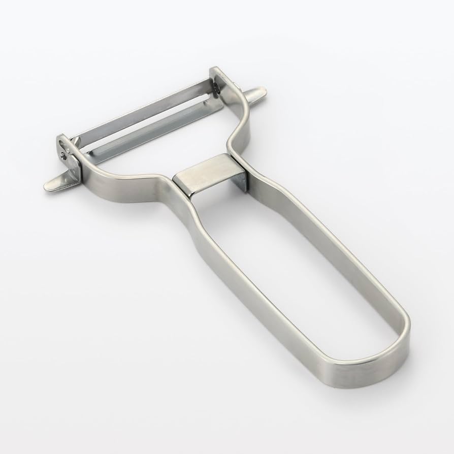 Amazon｜無印良品 ステンレス皮引き シルバー 幅7.5×長さ12cm 12829003