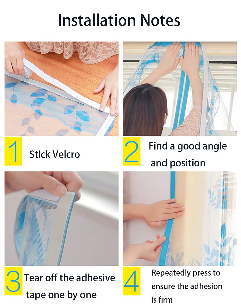 White Fibreglass Window Screen, DIY Self-Adhesive Window Net with Adhesive Tape, Semi-Transparent Window Grille, Attaches to Balcony Windows White Fibreglass Window Screen, DIY Self-Adhesive Window Net with Adhesive Tape, Semi-Transparent Window Grille, Attaches to Balcony Windows