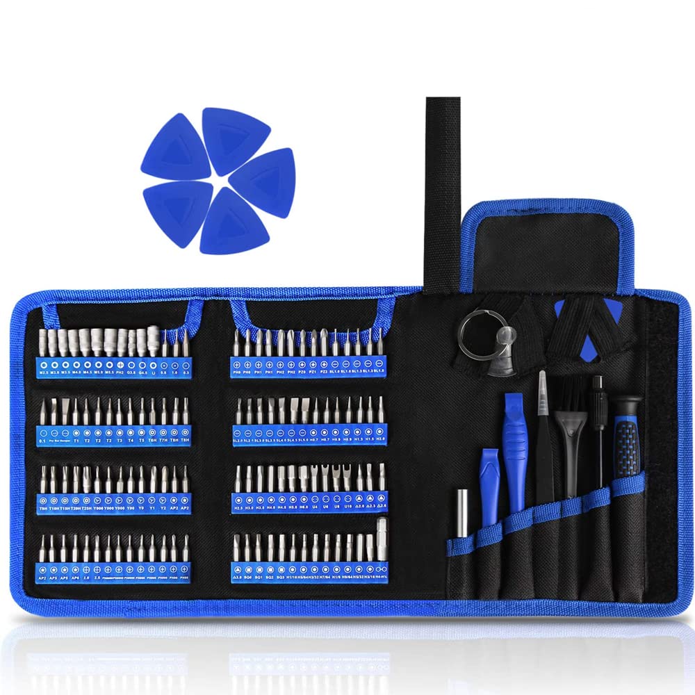 Pardarsey 126 in 1 Precision Screwdriver Set with 111 Bits Magnetic Driver Kit Professional Electronics Repair Tool Kit Compatible For Repair Computer