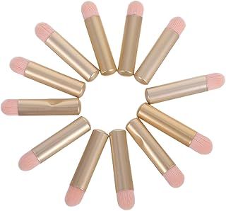 Abaodam 12pcs Mini Travel Makeup Brush Set wi...