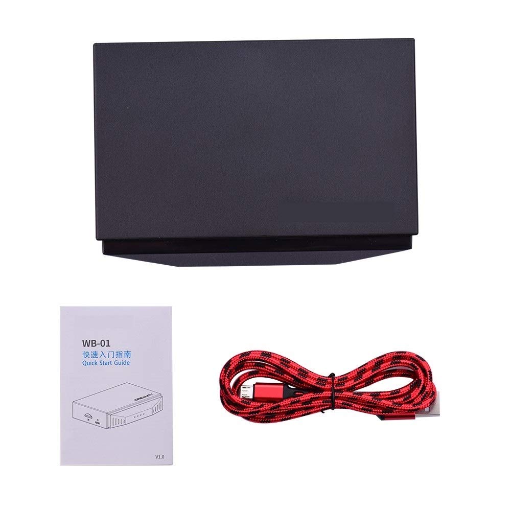 Ping.Feng WiFi Box Intelligent Assistant Cloud Slice/Cloud Print/Real-Time Monitor/Remote for Creality FDM 3D Printer 3D printing accessories (Color : Black)