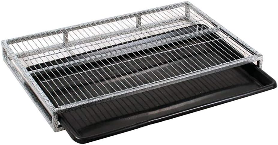 RXBFD Stainless Steel Dog Toilet Potty Training, Portable Easy-to-Clean Dog Litter Box with Tray for Indoor/Outdoor Puppy Training Mat, Many Size Options