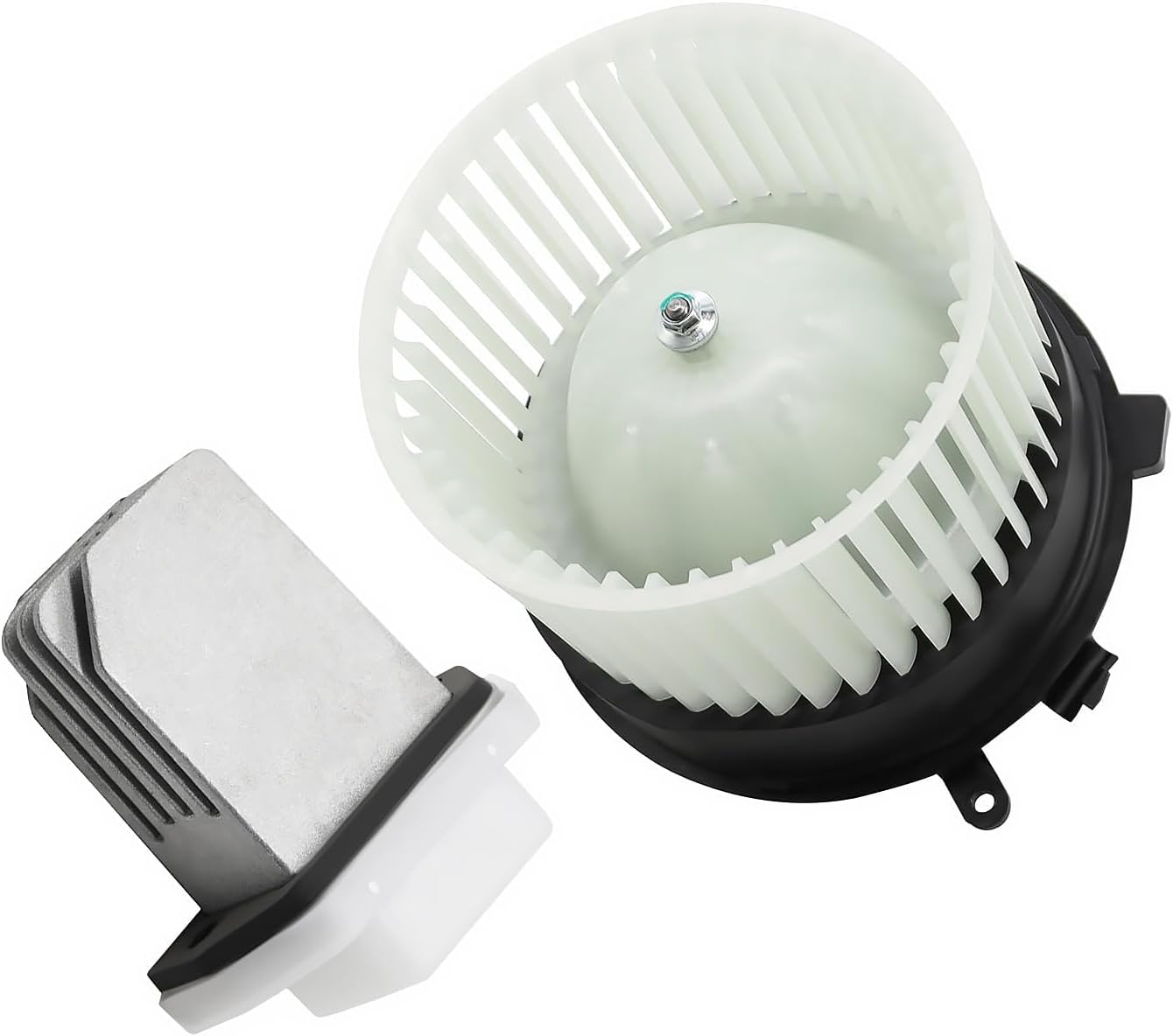 27225-et10a hvac heater blower motor and resistor compatible with rogue 2008-2013 sentra 2007-2012 rogue select 2014-2015 700253