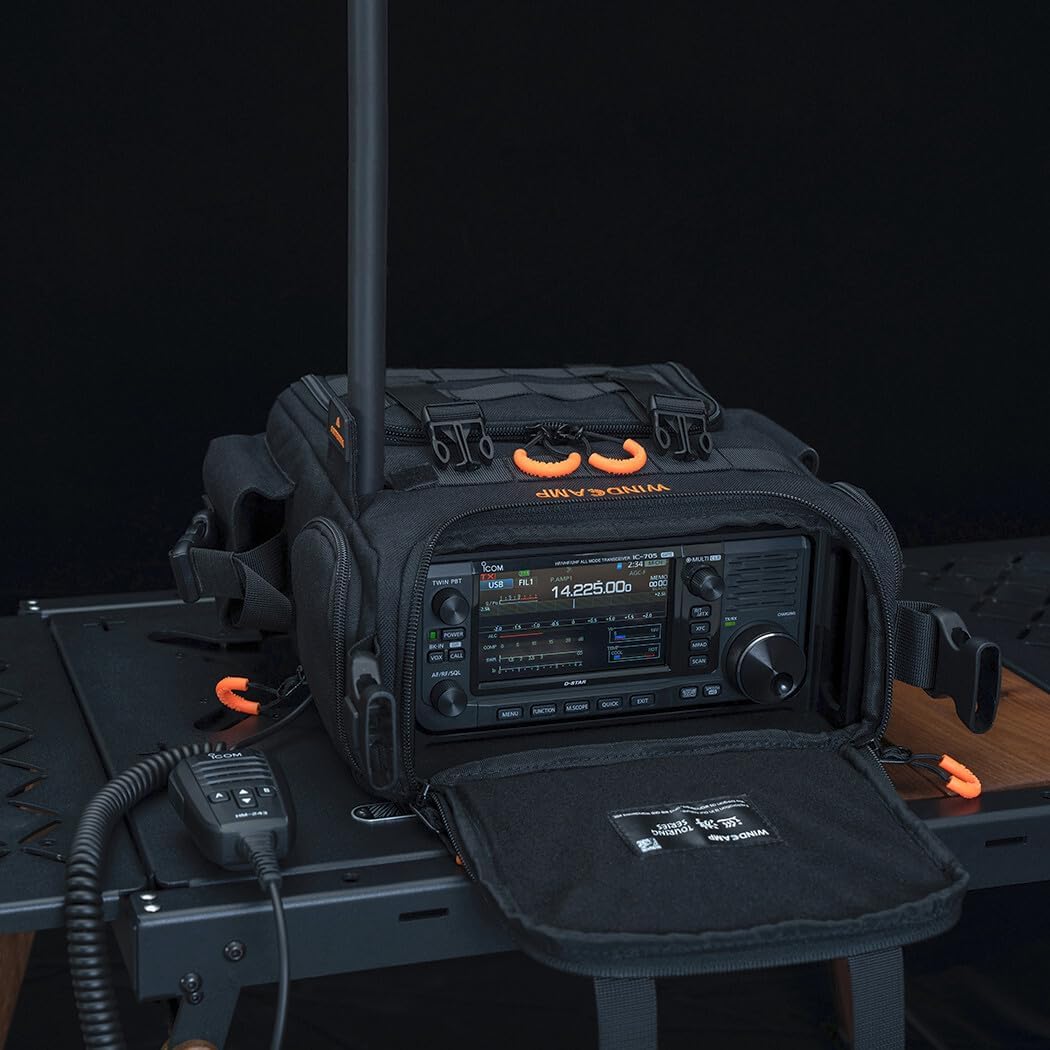 WINDCAMP 705 Radio Handbag for ICOM IC-705 Field Pack Compatible with LC-192 GO box Carry Bag Shoulder Bag