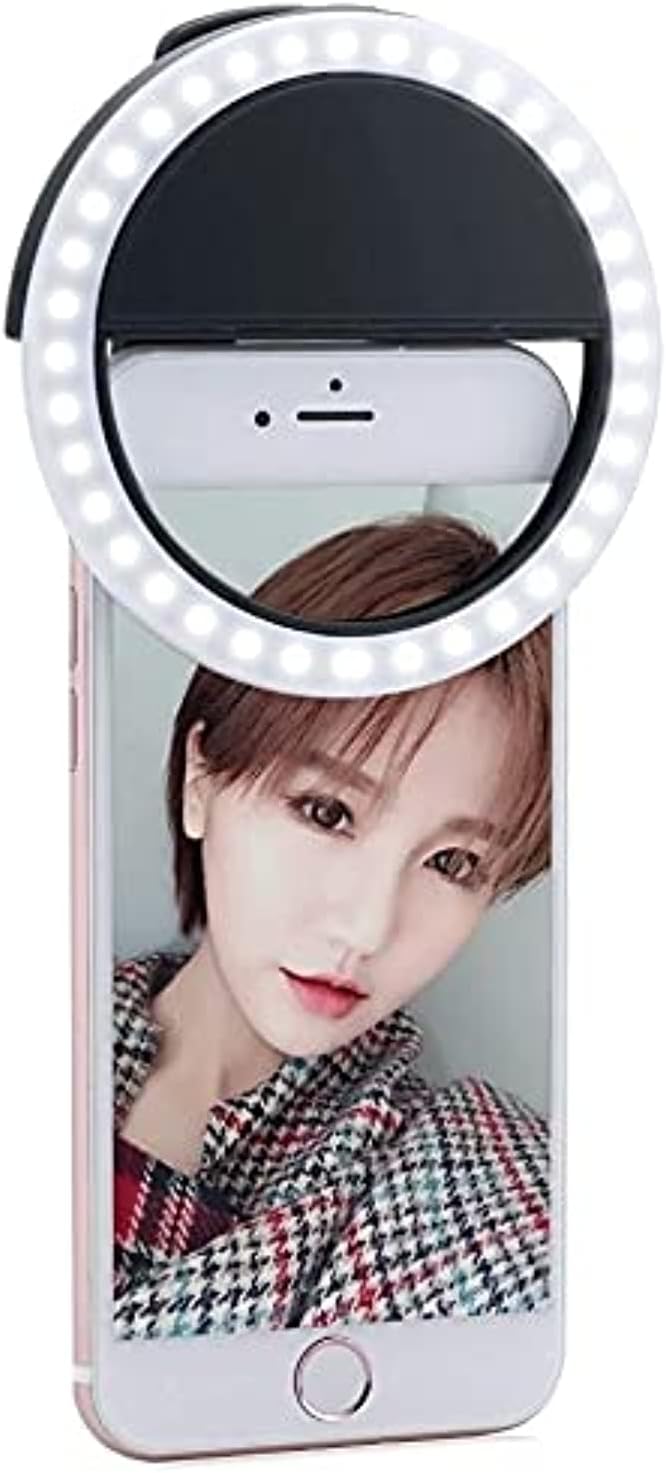 Selfie LED flash to increase the lighting for mobile when photographing ...