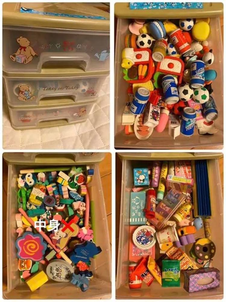 Amazon.co.jp: イワコー などレトロおもしろ消しゴム大容量