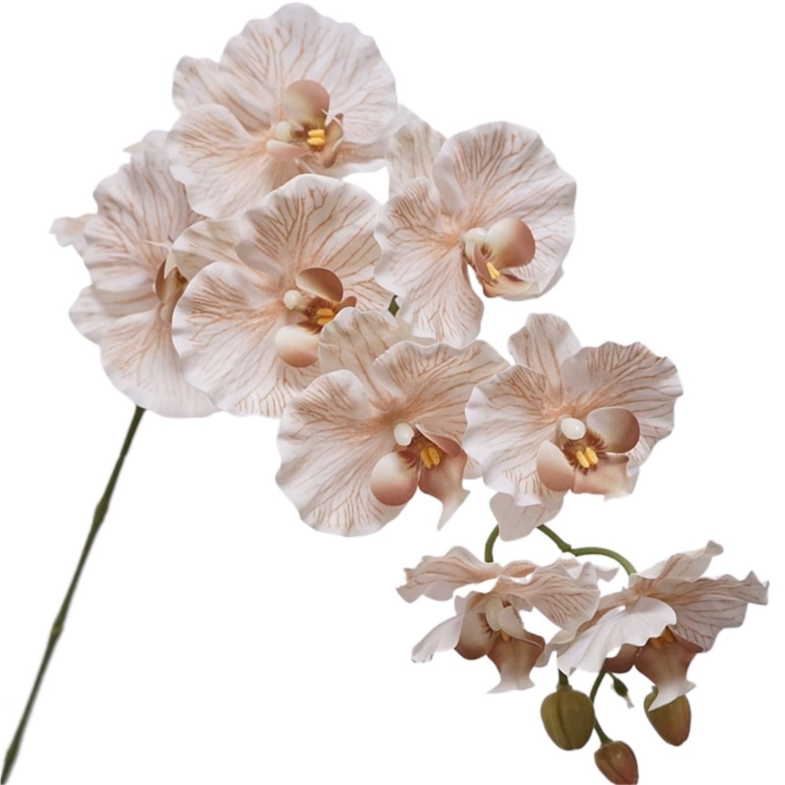 LSYHHXC Artificial Orchid 98cm Artificial Butterfly Orchid Real Touch 9-Heads Fake Phalaenopsis Flower Lifelike Silk