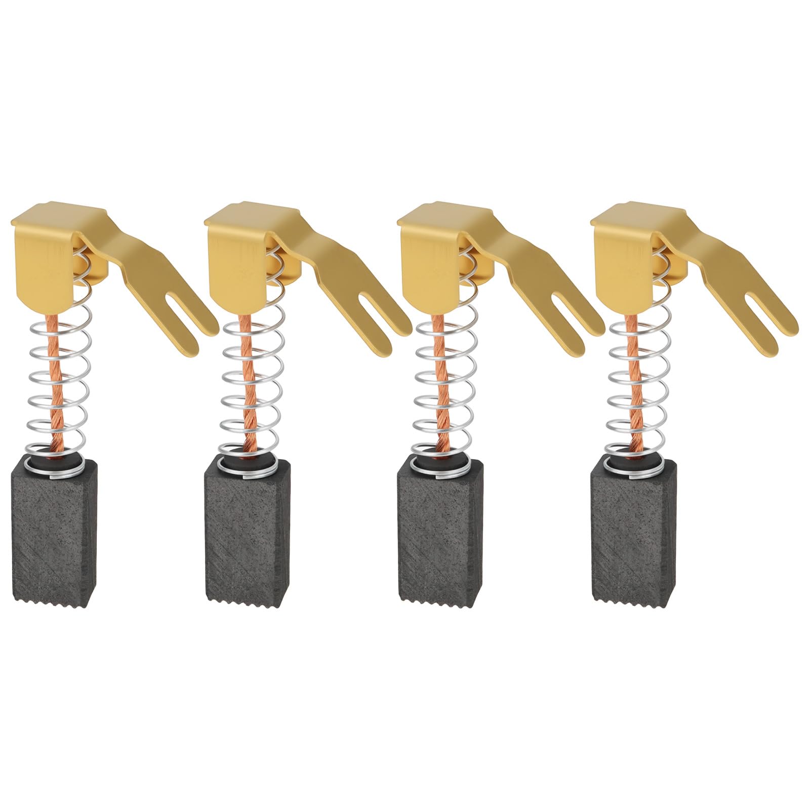 SING F LTD 4pcs Impact Drills Replace Carbon Brushes 15x8x6.3mm Compatible with Metabo SBE 600/2 620/2 650/2S R+L