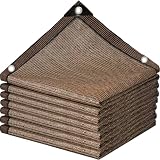 Schattierungsnetz Schattierungsnetz Mit ösen Beschattungsnetz,Onnenschutznetz 80% Shading Rate UV-Beständiges für Gewächshaus Garten Hühnerstall Viehzucht
