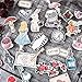 Produktbild KATTERS Kawaii Briefpapier Aufkleber Vintage Handmade Diary Dekorative Mobile Aufkleber Scrapbooking DIY Craft Aufkleber 30Sheet / Lot