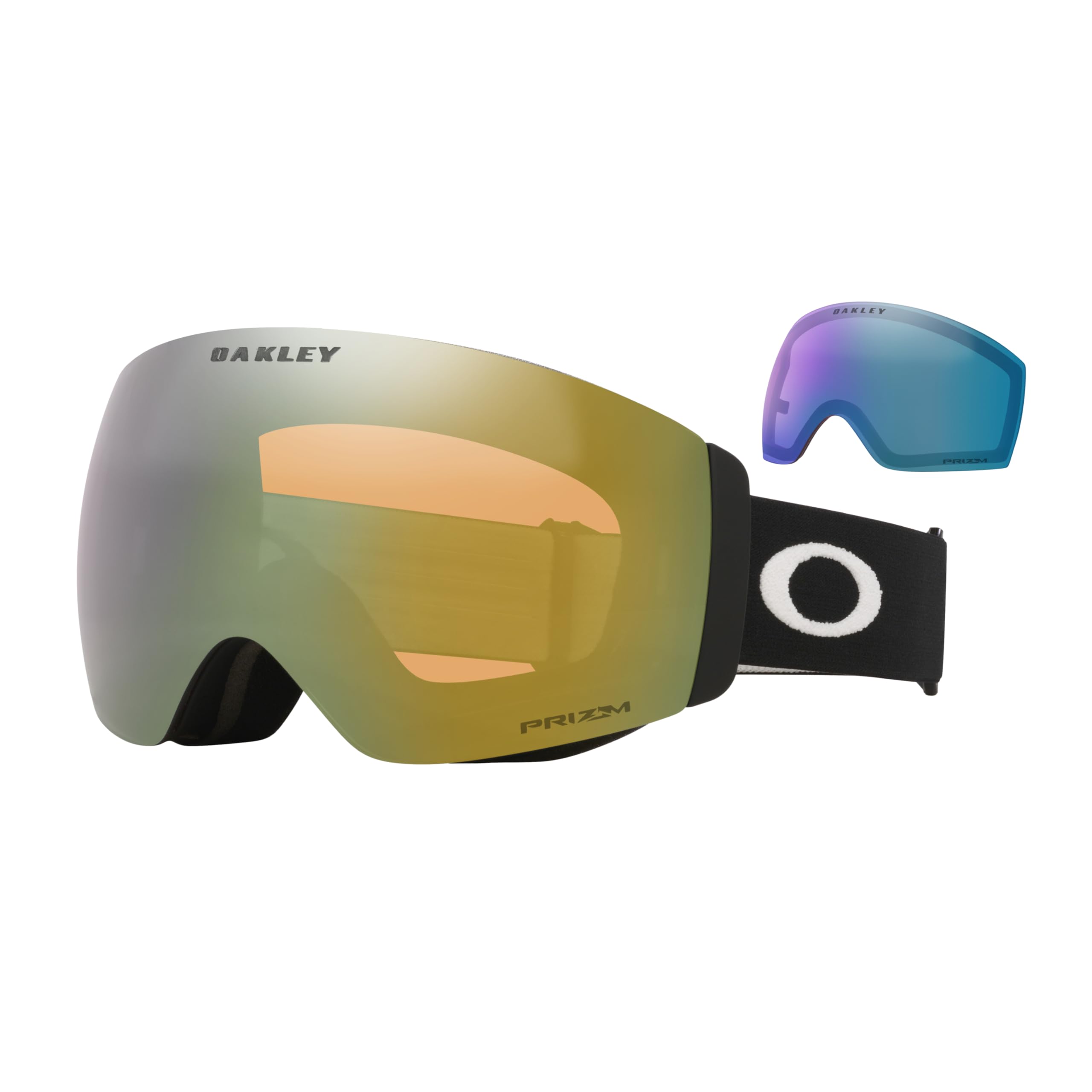 Oakley Flight Deck Pro M/L Ski Goggles For Men For Women OO7138, OO7139 + SPARE Lens Bag + BUNDLE with Care Kit