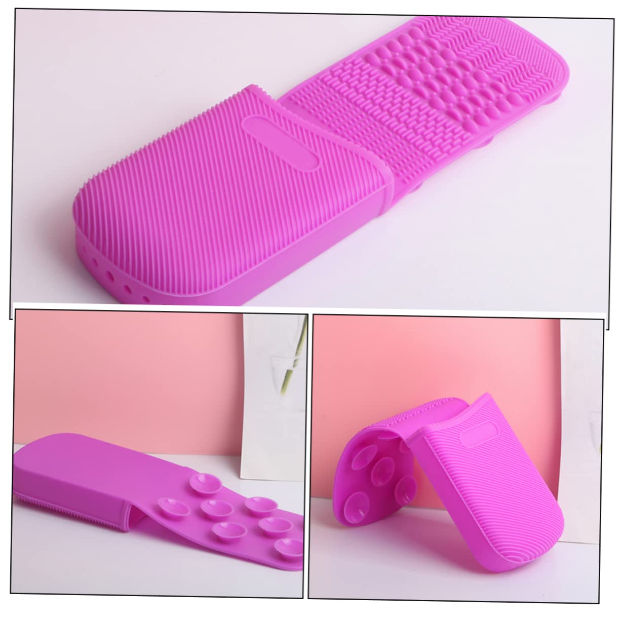 BELLIFFY Silicone Makeup Brush Cleaner Pad Automatic Brush Cleaner Makeup Tool Supply