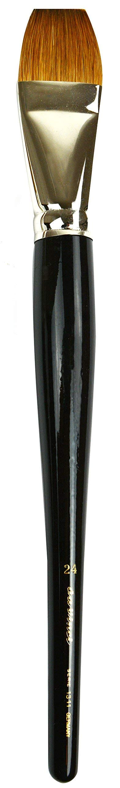 da Vinci Watercolor Series Maestro Paint Brush, One Stroke Flat Kolinsky Red Sable, Size 24 (1311-24)