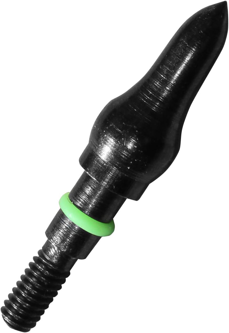 Trophy Taker EZ OUT Field Tips - Archery Practice Tips, 100 Grain, 5/16”, 12-Pack, Black