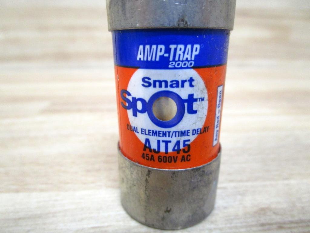 Amptrap AJT-45 Fuse 45AMP 600VAC HiCap Time Delay