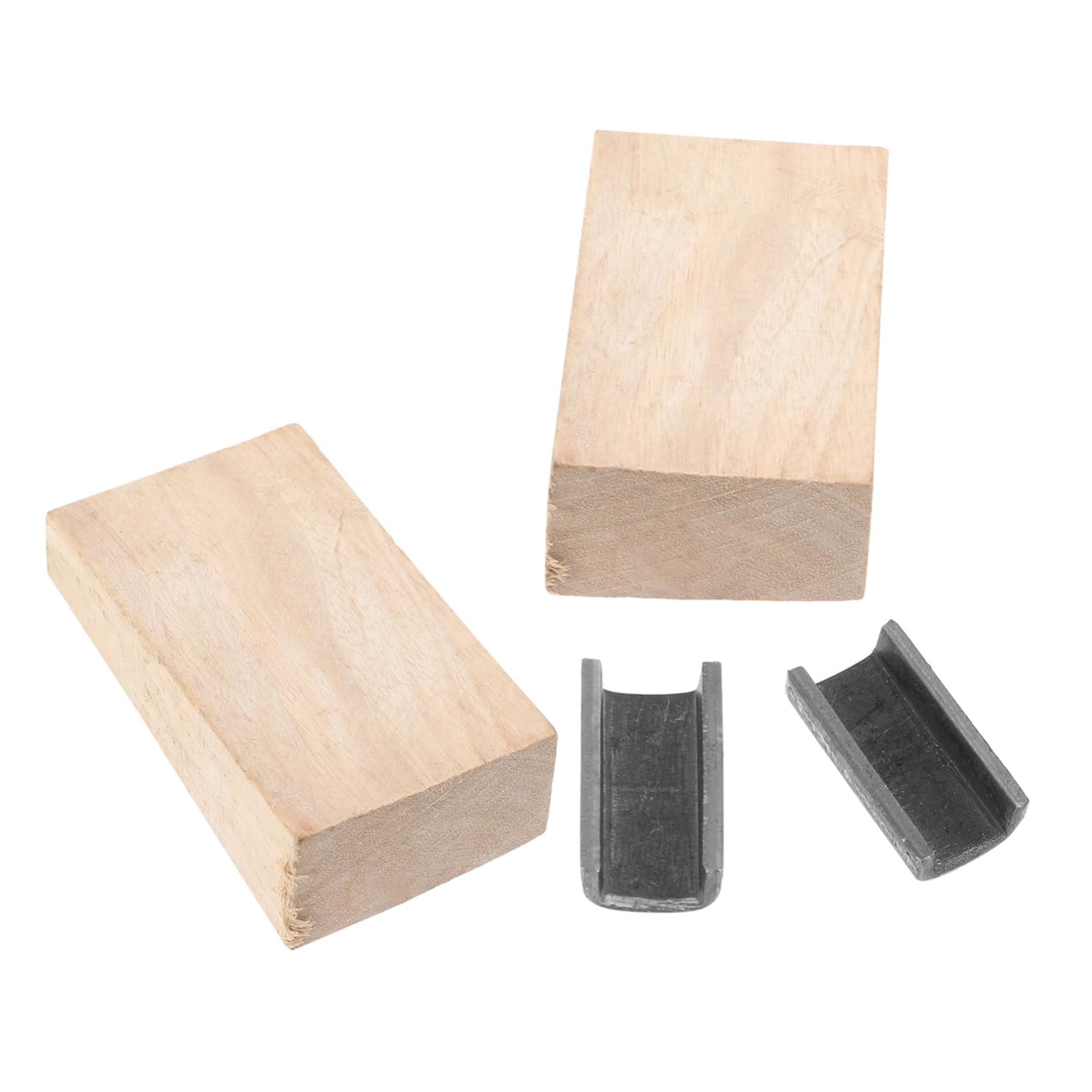 UKCOCO 8 Set Parti per da Giardino Testa Ferro con Cunei Fissaggio e Strumenti Pratici per Manutenzione Installazione e Uso e Resistente