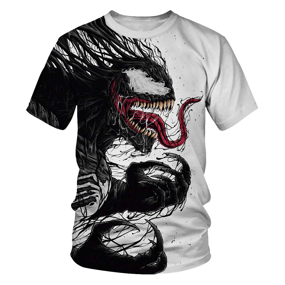 Super Hero 3D Print T-Shirt