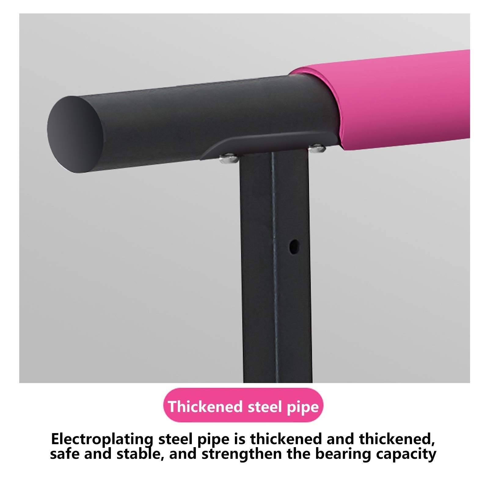 Portable Mobile Ballet Pole, Height Adjustable Freestanding Stretching Dance Bars, Home Kids Girls Ballet Barre Equipment
