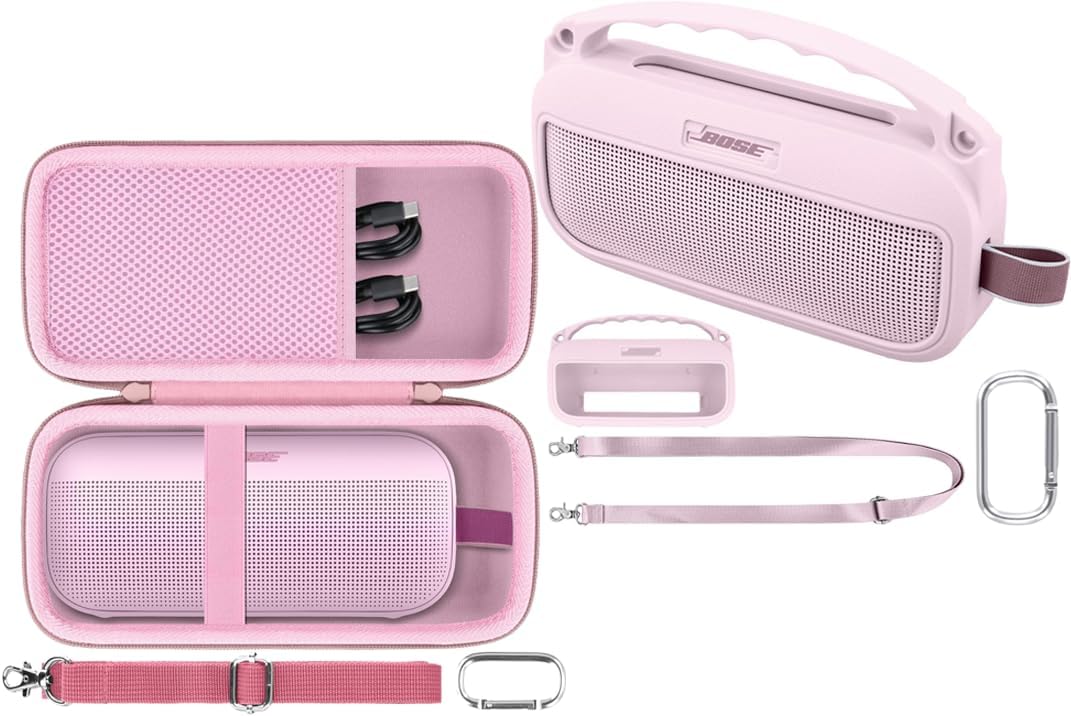 co2CREA Hard+Silicone Case for Bose SoundLink Flex 2nd Speaker