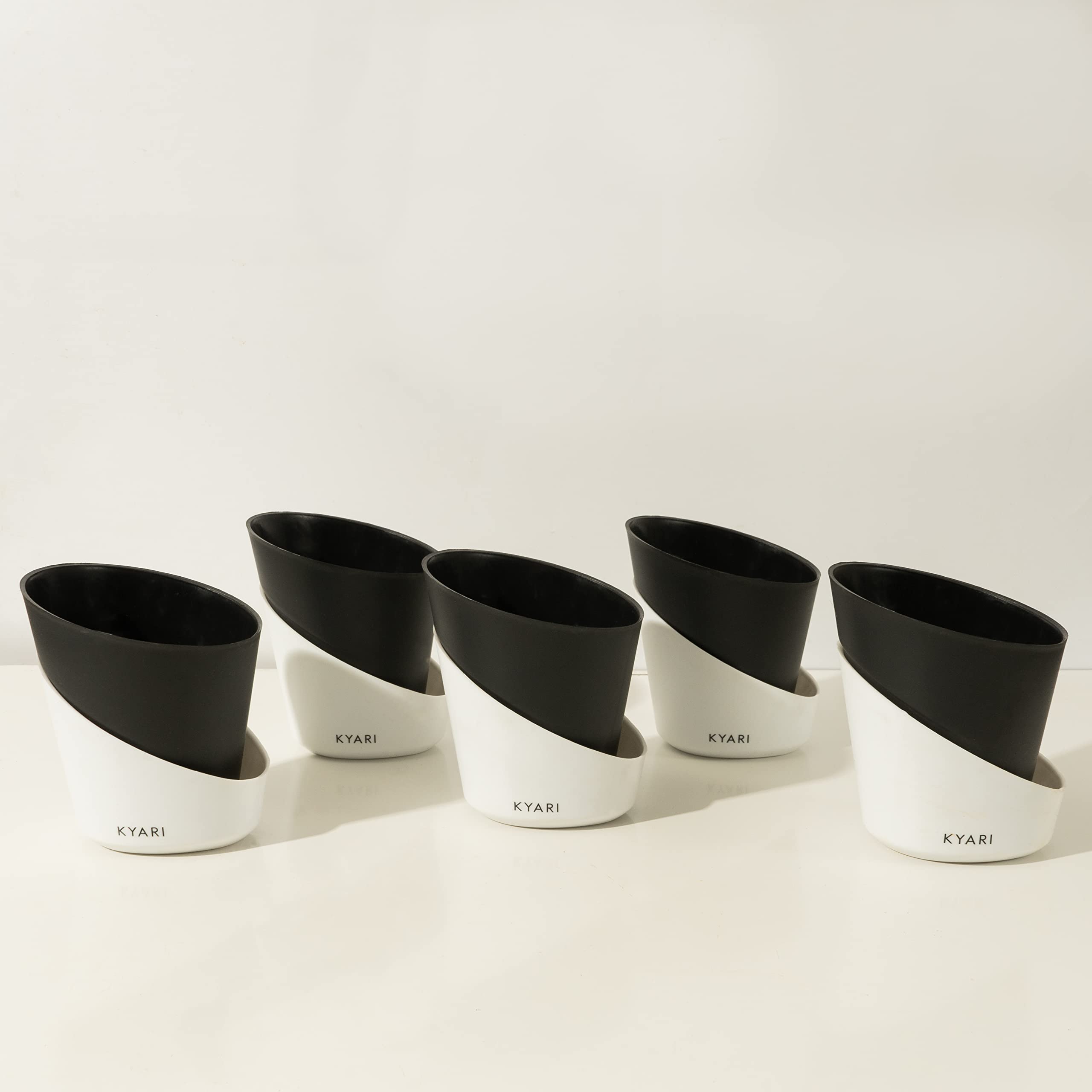 See full amazon price history chart for KYARI Combo of 5 Matte Black Self-Watering Pots for indoor plants, Best Flower Pots & Planters for Home Decor, Living Room, Kitchen, Bedroom, Table Top, Office, Gifting | Plants not included KYARI Combo of 5 Matte Black Self-Watering Pots for indoor plants, Best Flower Pots & Planters for Home Decor, Living Room, Kitchen, Bedroom, Table Top, Office, Gifting | Plants not included (B0BV28XG3X) Amazon Price History, Amazon Price Tracker