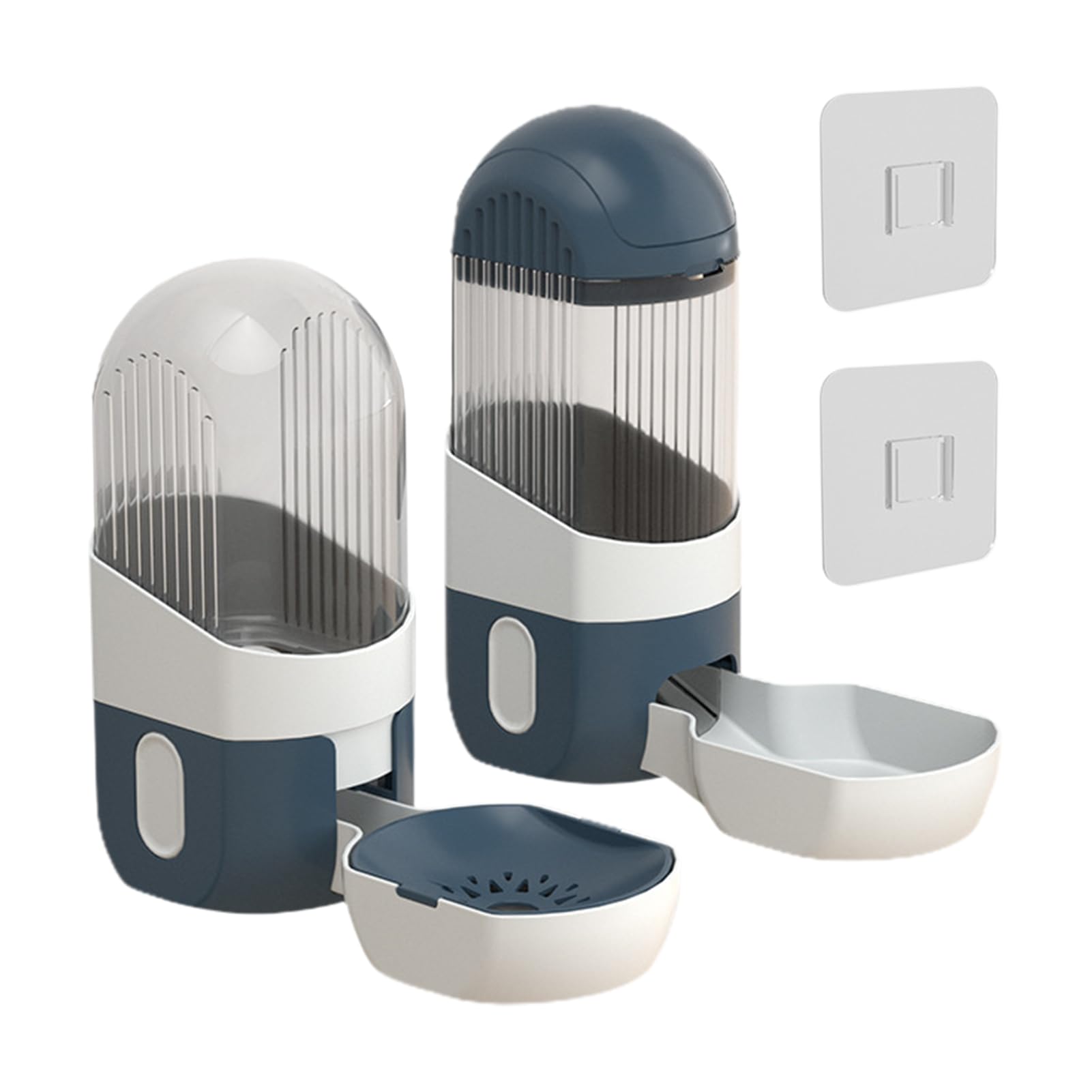 Comedero automático para gatos, bebedero automático 2 en 1, agua de gravedad para gatos, jaula extraíble, cuenco de comida para mascotas, cuenco de comida para perros y agua, sin derrames, para gatos,
