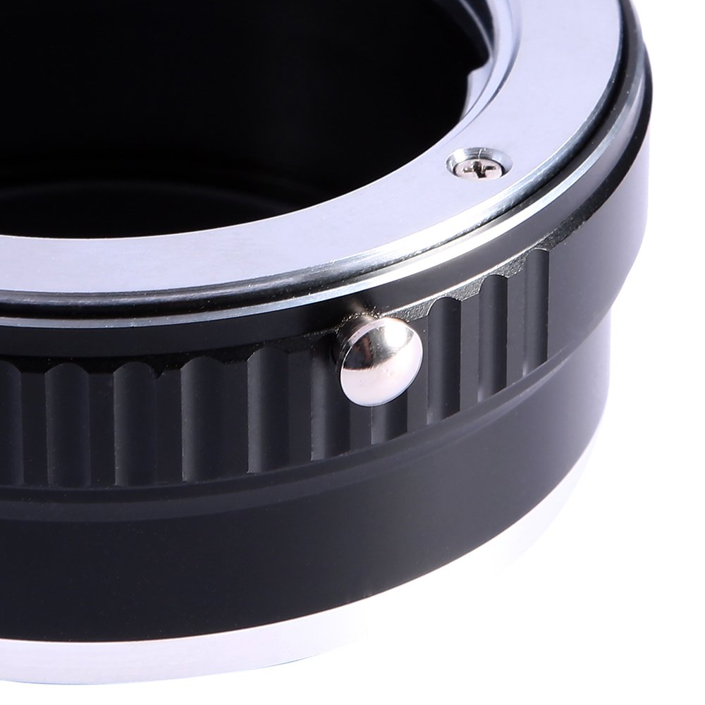K&F CONCEPT MD-NEX Objektiv Adapterring Objektivadapter Objektiv Adapter e Mount für Minolta MD MC Objektive Kompatibel mit Sony NEX E-Mount Kamera