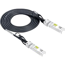 10Gtek SFP+ DAC Twinax Cable, Passive, Compatible with Mikrotik S+DA0002, 2 Meter6.5ft