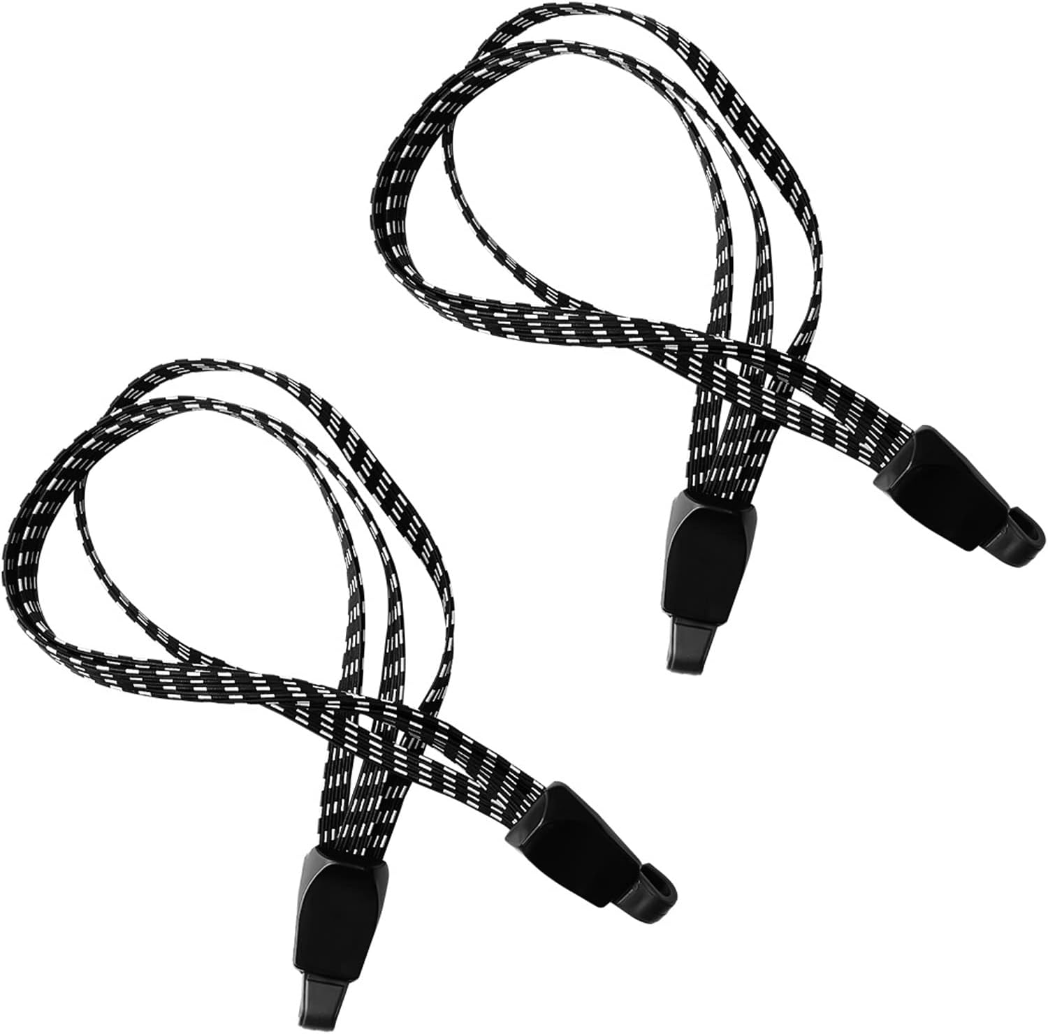 YIHECWY 2Pcs Bike Elastic Strap Heavy Duty Bungee Cords with Double